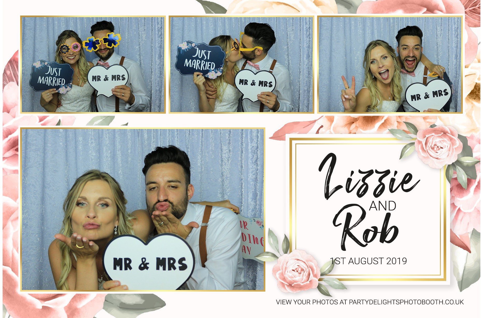 Lizzie and Rob’s Wedding - Prints | View more photos from the event at gallery.partydelightsphotobooth.co.uk/u/PartyDelightsPhotoBooth/Lizzie-and-Rob’s-Wedding-Prints